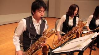 sax八重奏∞メビウス「SingSingSingシングシングシング」sax octet [upl. by Dimmick]