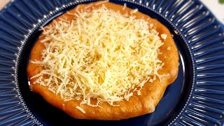 ✅BEST LANGOS 🔥Hungarian🧀 Style with cheeseLangosi unguresti reteta pas cu pas🔥 [upl. by Sugihara155]