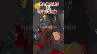 LISA SIMPSON Vs BOB PATIÑO  LOS SIMPSONS shortvideo simpsons lossimpson thesimpsons [upl. by Hamrnand779]