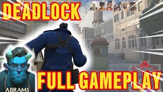 Deadlock valve  Abrams  full match gameplay leak 4k [upl. by Mich]