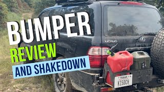 DD Offroad Rear Bumper Review and LX470 Shakedown [upl. by Katinka]