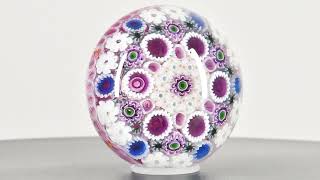 Glass Paperweight Auction 88 Lot 238 [upl. by Ashatan]