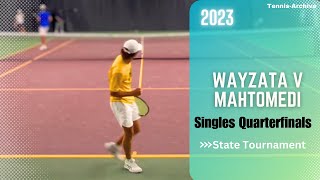 EPIC Clash States 1 Seed Wayzata vs Mahtomedi  2023 State Individual Singles Quarterfinals [upl. by Sergeant]