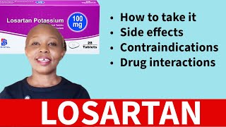 LOSARTAN for high blood pressure What you need to know [upl. by Vitkun]