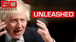 FULL INTERVIEW Boris Johnson uncut and unleashed  60 Minutes Australia [upl. by Ilrebmyk]