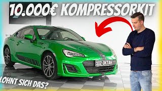 10000€ KOMPRESSOR nachgerüstet Ist er jetzt SCHNELL SUBARU BRZTOYOTA GT86 HKS KOMPRESSORKIT [upl. by Neelra]