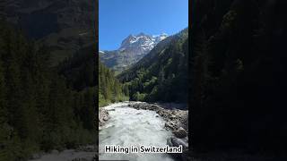 Breathtaking Hike in Switzerland swiss hiking switzerland swissbeauty explore adventure [upl. by Boice]