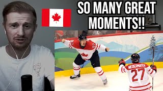 Reaction To Best Team Canada Hockey Goals [upl. by Enylecoj]