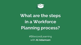 What are the steps in a Workforce Planning process [upl. by Ennayd]