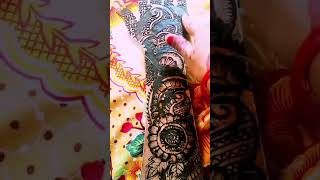 Easy fronthand mehndi design  simple stylish mehndi  mehndi designsshorts shortmehndi [upl. by Eedyaj905]