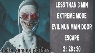 EVIL NUN 1 MAIN DOOR ESCAPE [upl. by Zeitler631]