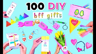 100 DIY GIFTS FOR BEST FRIEND YOU WILL LOVE [upl. by Ttennaej924]