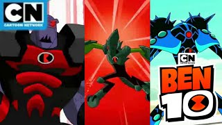 Ben 10 Reboot All First and Last Antitrix Aliens Transformations [upl. by Airec]