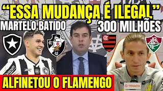 SOLTOU O VERBO â€œMUDANÃ‡A ILEGALâ€ AFIRMOU VP DO VASCO MARTELO BATIDO CONTRATADO ATÃ‰ O FIM DE 2025 [upl. by Gilbert587]