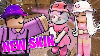 So I Made My GIRLFRIEND a PIGGY SKIN [upl. by Ardnajela644]