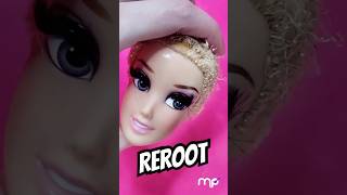 Rerooting custom Odette doll PART 1✂️ [upl. by Magdalen]