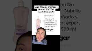 🚫¡Cuidado Los 3 Mejores Shampoos que la PROFECO Advierte🧴❌ cuidadocapilar shampoo saludprimero [upl. by Elstan]