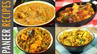 Paneer Recipes For Lunch Dinner  Quick Restaurant Style Paneer Recipes  Indian Lunch Recipe [upl. by Atnohsal]