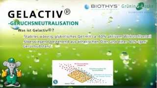 Geruchsneutralisation  Gelactiv®Platte  Gegen störende Gerüche [upl. by Drofliw642]