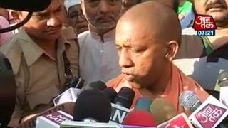 Mulayam Singh Yadav will lose his Azamgarh seat Yogi Adityanath [upl. by Fortunia]