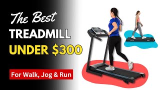 5 Best Treadmills Under 300 2024  Top Cheap Treadmills [upl. by Arvin]