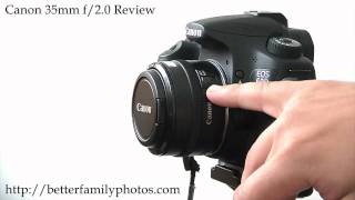 Canon EF 35mm f2 AF Review [upl. by Annoid]