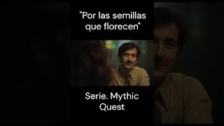 Por las semillas que Florecen Serie MythicQuest AppleTV RobMcElhenney videogames Escena [upl. by Horter]