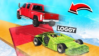 CHAPATI USED SUPER MEGA RAMP CAR IN FACE TO FACE CHALLENGE [upl. by Lorimer156]