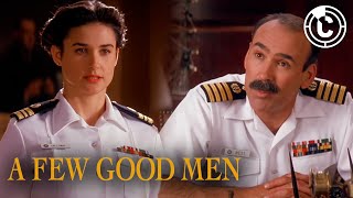 A Few Good Men  Is Galloway Right For The Case ft Demi Moore  CineStream [upl. by Yelrebmik720]