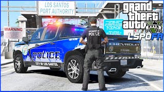 Port Patrol  Arson Attack  GTA 5 LSPDFR 049 New Build [upl. by Eilis691]