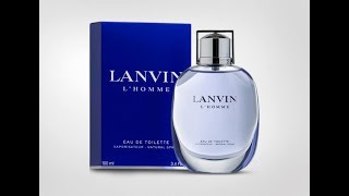 PERFUME LANVIN LHOMME  RESEÑA EN ESPAÑOL [upl. by Claud]