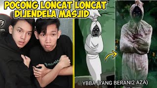 POCONG LONCAT LONCAT DI JENDELA MASJID😯  MJA MALAM JUMATNYA ANDRA [upl. by Brawley395]