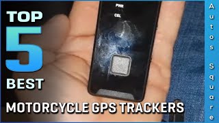 Top 5 Best Motorcycle GPS Trackers Review in 2024 [upl. by Aieka373]