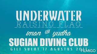 Dirgahayu RI 75 Thn  FLAG UNDERWATER [upl. by Thordia]