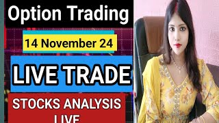 LIVE NIFTY AND BANKNIFTY ANALYSIS LIVE STOCKS [upl. by Ahsaelat]