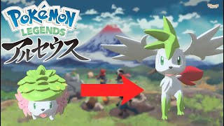 How to Change Shaymin Form to Sky Form in Pokémon Legends Arceus [upl. by Ilat]