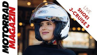 Komfort und Sicherheit auch als offener Helm – Shoei JCruise 3 [upl. by Trenna]