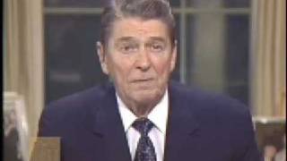 Ronald Reagan Speech about IranContra Part 1 of 2 [upl. by Rotsen]