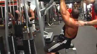 Biceps Overhead cable curl behind the neck [upl. by Undry]