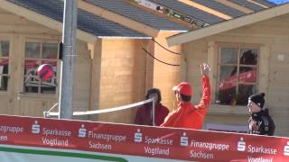 Skispringen SommerGrandPrix Klingenthal 02102013  Volleyball [upl. by Eneloc839]