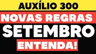 AUXÍLIO EMERGENCIAL NOVAS REGRAS A PARTIR DE SETEMBRO [upl. by Scurlock387]