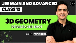 3D Geometry Class 12  JEE Main amp Advanced [upl. by Crotty240]