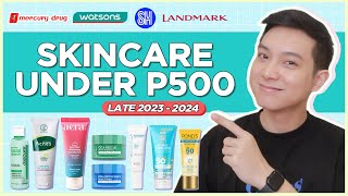 BEST SKINCARE from WATSONS MERCURY SM and LANDMARK Build an AFFORDABLE Routine  Jan Angelo [upl. by Mokas]