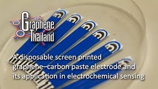 GT A disposable screen printed GCP electrode and its application in electrochemical sensing [upl. by Kindig]