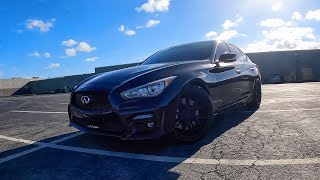 2014 INFINITI Q50S 37 CAR REVIEW [upl. by Eiddal482]