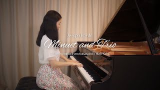 Haydn  Minuet and Trio 2nd movement from Sonata in D Hob XVI4  ABRSM Grade 5  Cathleen Kwok [upl. by Sacttler]