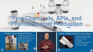 Fine Chemicals APIs and Pharmaceutical Production  Filtration Systems [upl. by Ytitsahc]