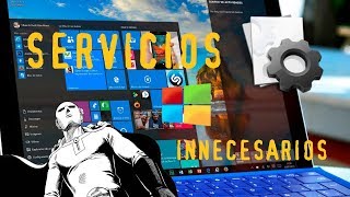 Cómo DESHABILITAR servicios innecesarios en WINDOWS 10 [upl. by Rubin]