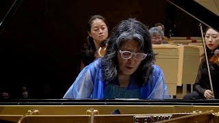 MITSUKO UCHIDA  Beethoven Piano Concerto  5  BSO Andris Nelsons 1022 [upl. by Lemahs]