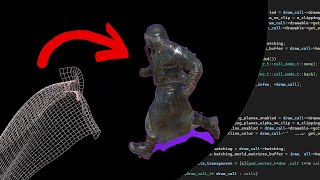 Realtime cloth simulation for my character  C  DX11 [upl. by Cower114]